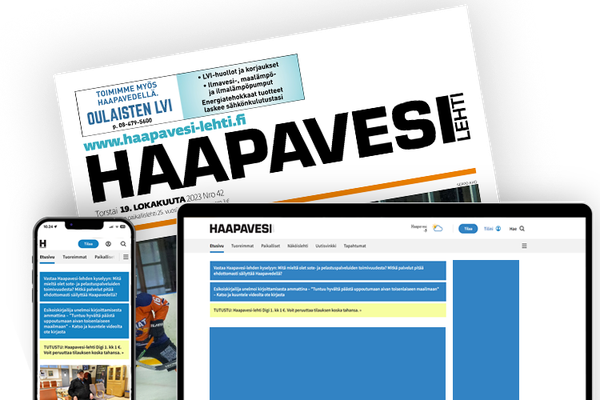 Haapavesi-lehti profile banner